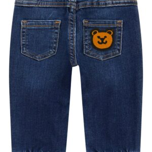 Pantalone str denim pull-on pants w/bear maschio Guess